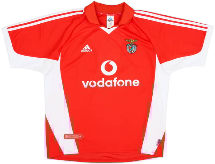 2001-02 Benfica Home Shirt - 7/10 - (L)