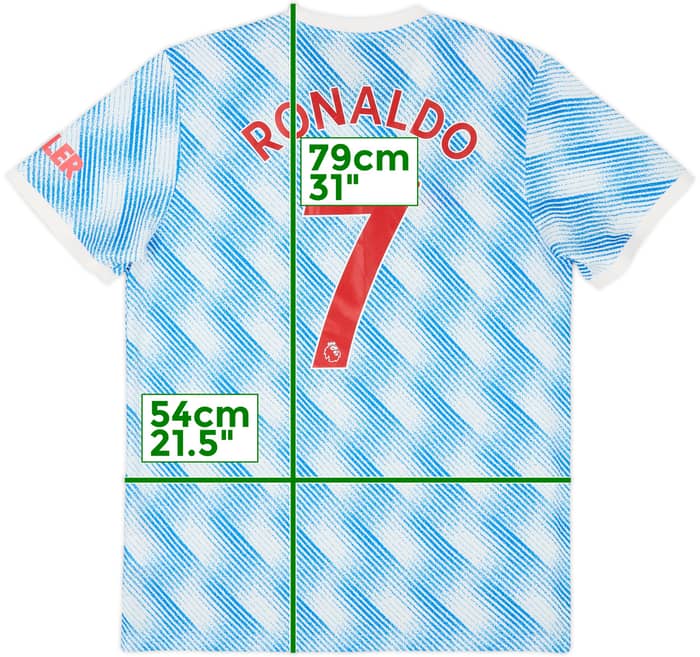 2021-22 Manchester United Away Shirt Ronaldo #7 - 10/10 - (L)