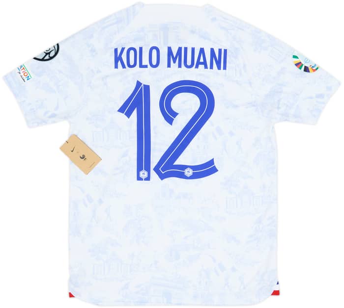 2022-23 France Away Shirt Kolo Muani #12 (L)