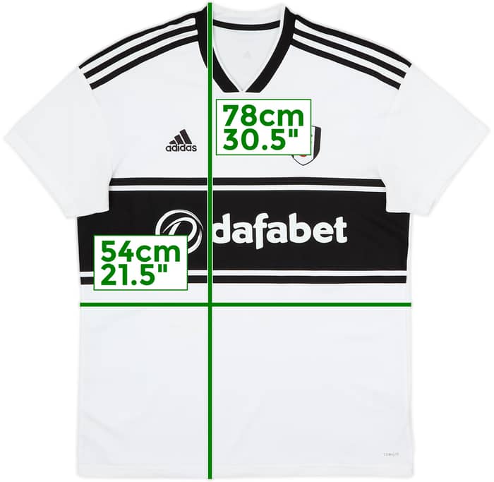 2018-19 Fulham Home Shirt - 4/10 - (L)