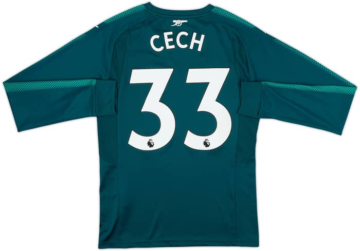 2017-18 Arsenal GK Shirt Cech #33 - 8/10 - (S)