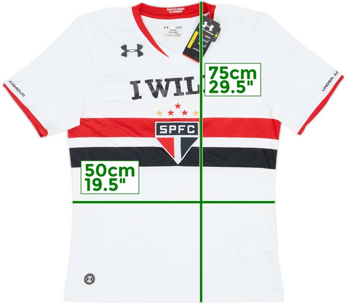 2015 Sao Paulo Home Shirt (L)