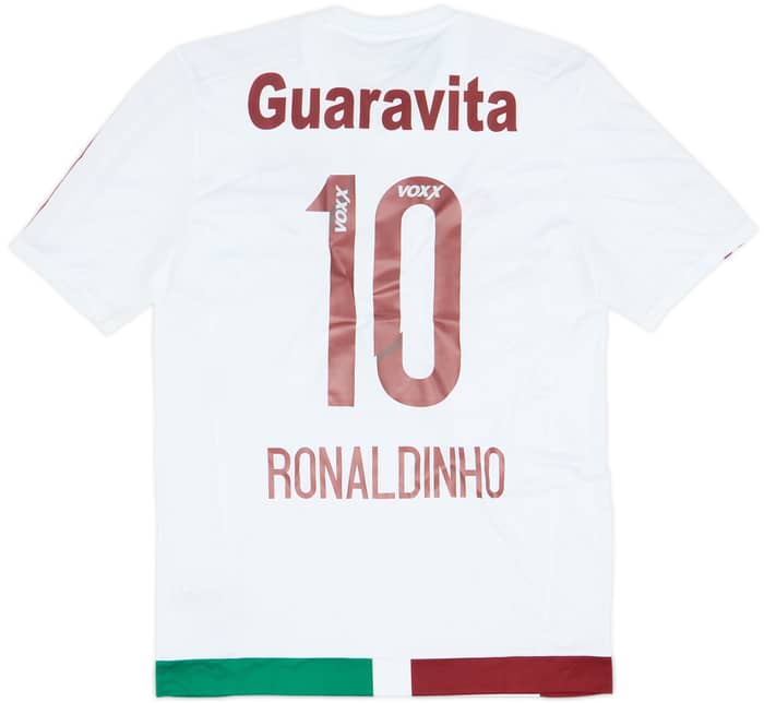 2015 Fluminense Away Sirt Ronaldinho #10 (S)