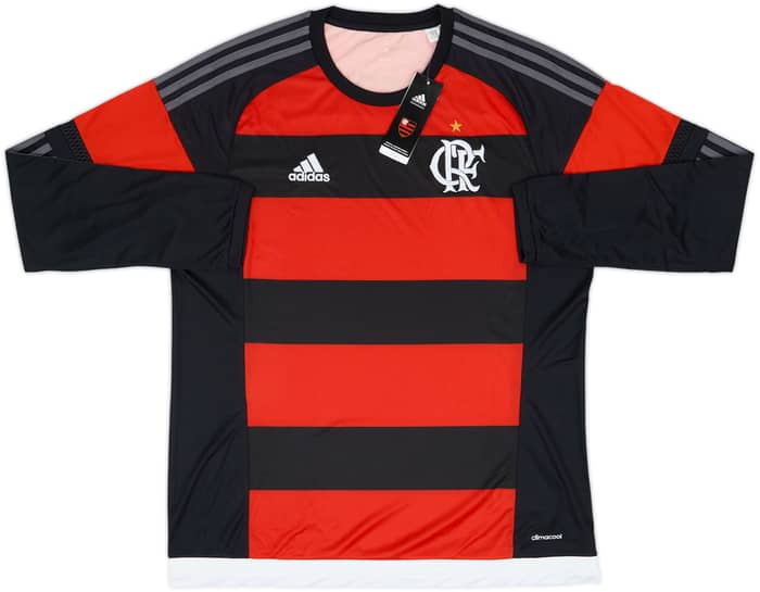 2015-16 Flamengo Home L/S Shirt (L)