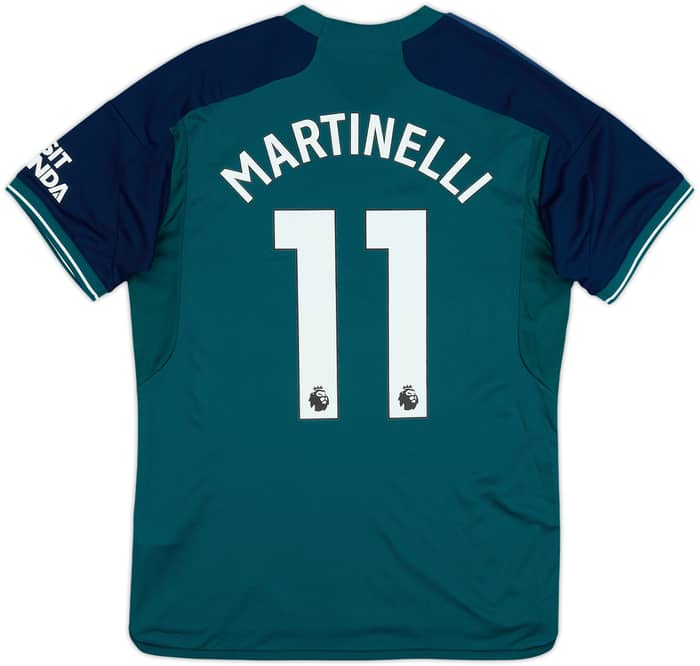 2023-24 Arsenal Third Shirt Martinelli #11 (M)