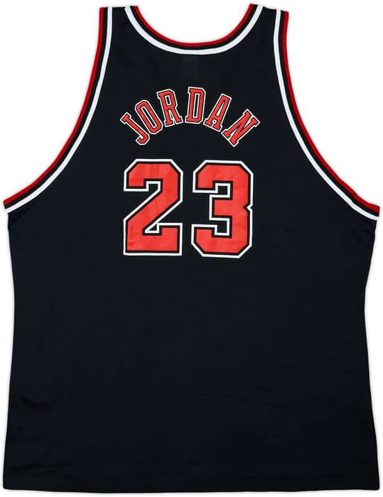 1995-98 Chicago Bulls Jordan #23 Champion Alternate Jersey - 9/10 - (XXL)