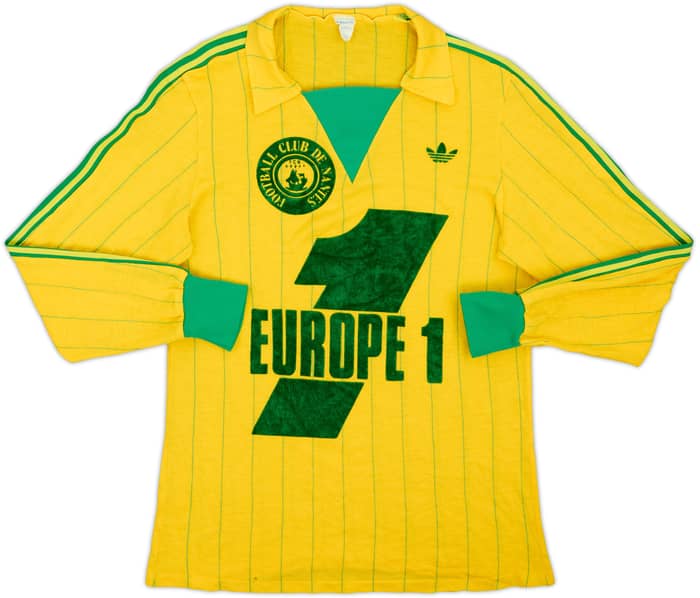 1980-81 Nantes Home L/S Shirt - 9/10 - (M)