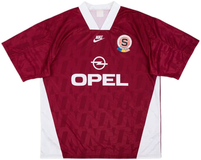 1995-96 Sparta Prague Home Shirt - 8/10 - (XL)