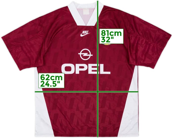 1995-96 Sparta Prague Home Shirt - 8/10 - (XL)