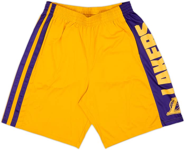 2011-12 LA Lakers adidas Training Shorts - 8/10 - (XL)
