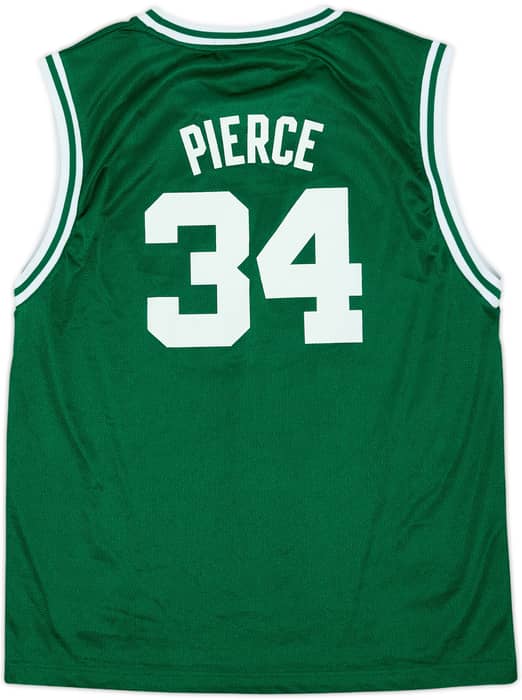 2002-06 Boston Celtics Pierce #34 Reebok Away Jersey - 9/10 - (XL.Boys)