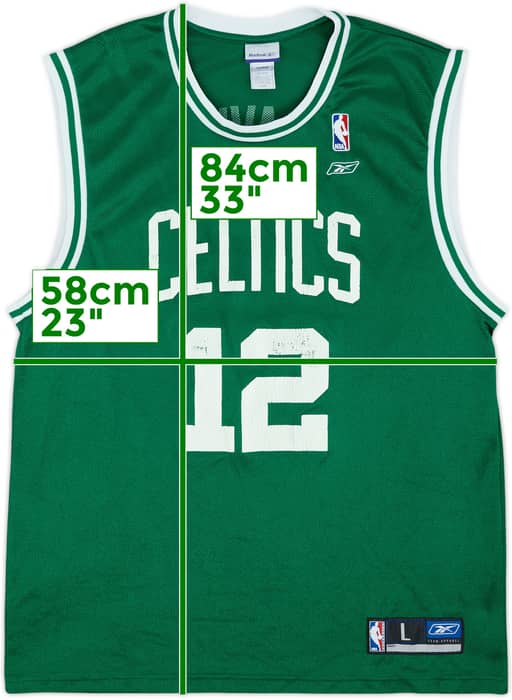 2003-06 Boston Celtics Davis #12 Reebok Away Jersey - 6/10 - (L)