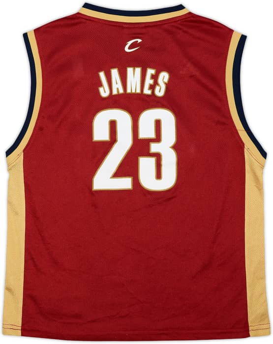 2006-10 Cleveland Cavaliers James #23 adidas Away Jersey - 9/10 - (L.Boys)