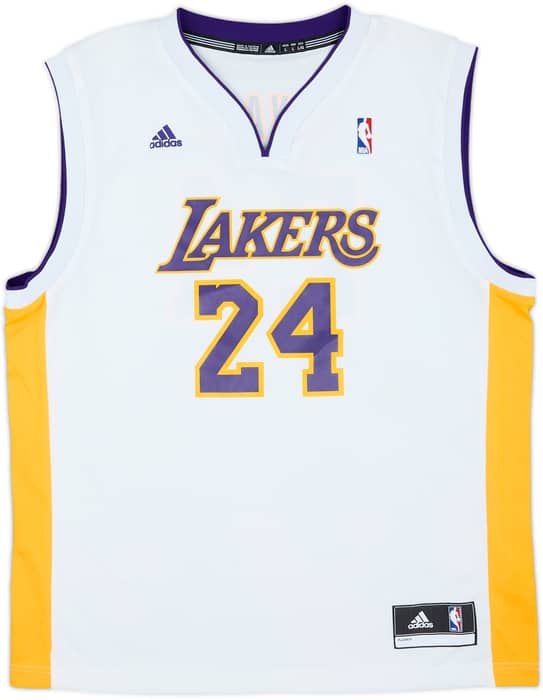 2010-14 LA Lakers Bryant #24 adidas Alternate Jersey - 8/10 - (L)