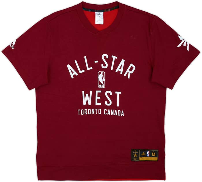 2016 NBA All-Star Game Team West adidas Shooting Shirt - 9/10 - (M)
