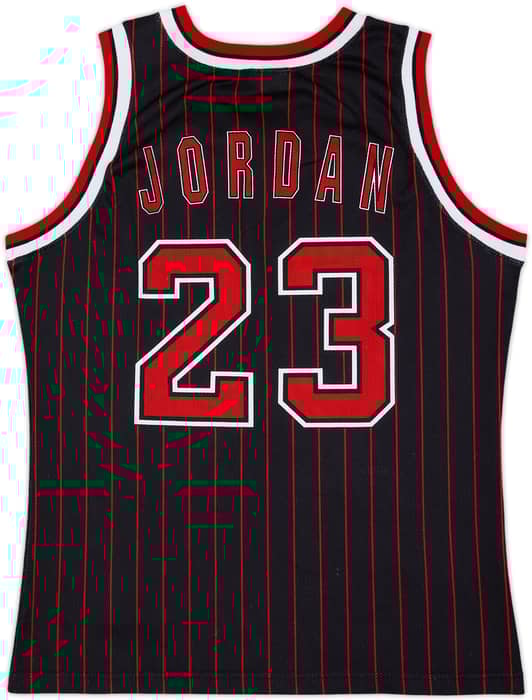 1995-97 Chicago Bulls Jordan #23 Champion Alternate Jersey - 9/10 - (S)