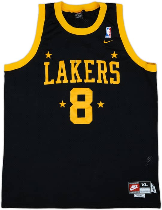 1957-58 Minneapolis Lakers Bryant #8 Nike Rewind Swingman Away Jersey - 8/10 - (XL)