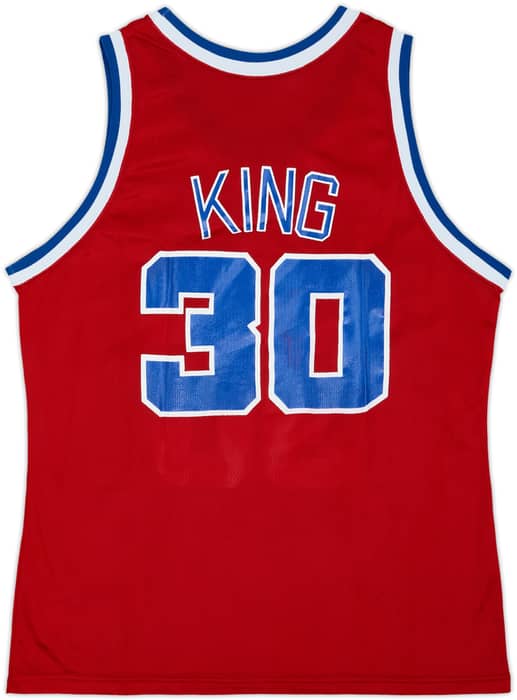 1990-91 Washington Bullets King #30 Champion Away Jersey - 9/10 - (L)