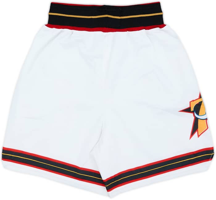 1997-07 Philadelphia 76ers Champion Home Shorts - 9/10 - (XS)