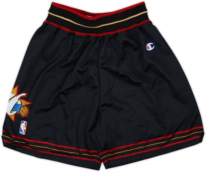 1997-07 Philadelphia 76ers Champion Away Shorts - 8/10 - (S)