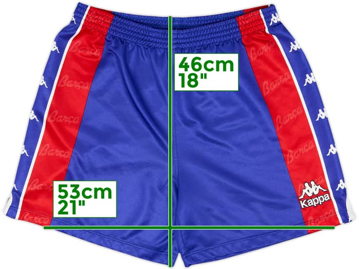 1997-98 Barcelona Home Shorts - 9/10 - (XL)