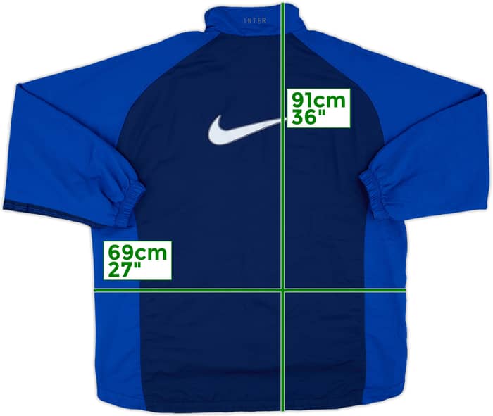 1998-99 Inter Milan Nike Track Jacket - 10/10 - (L)