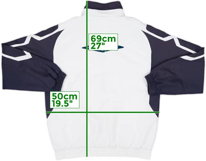 2007-08 Lyon Umbro Track Jacket - 7/10 - (L.Boys)
