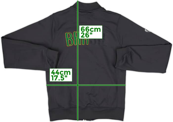 2006-07 Brazil Nike Track Jacket - 5/10 - (S)