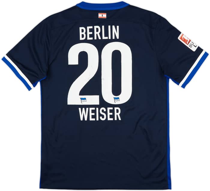 2015-16 Hertha Berlin Away Shirt Weiser #20 - 7/10 - (M)
