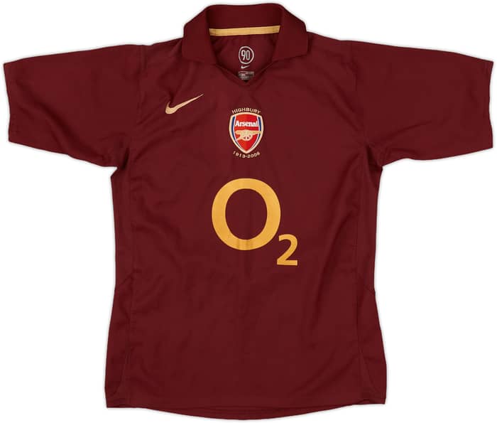 2005-06 Arsenal Home Shirt - 8/10 - (M.Boys)