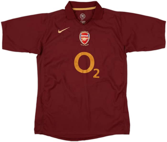 2005-06 Arsenal Home Shirt - 9/10 - (XL.Boys)