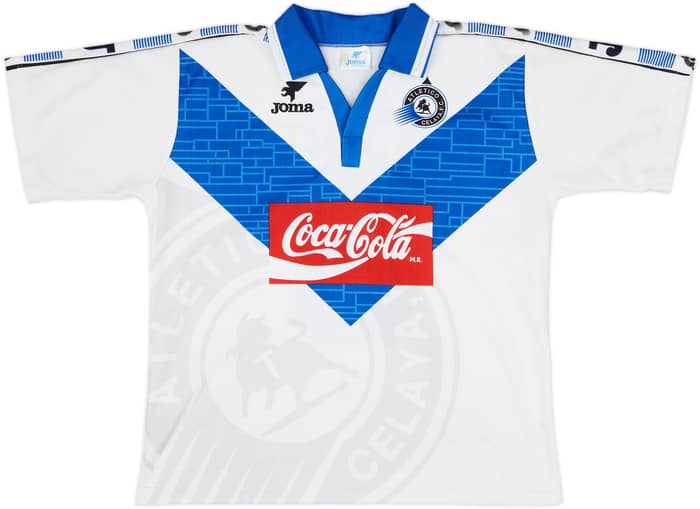 1996-97 Atletico Celaya Home Shirt Michel #8 - 8/10 - (S)