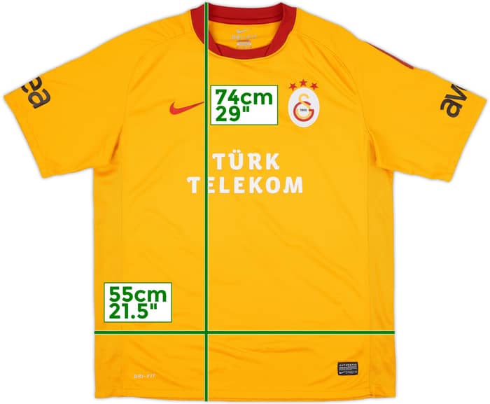 2011-12 Galatasaray Third Shirt - 9/10 - (L)