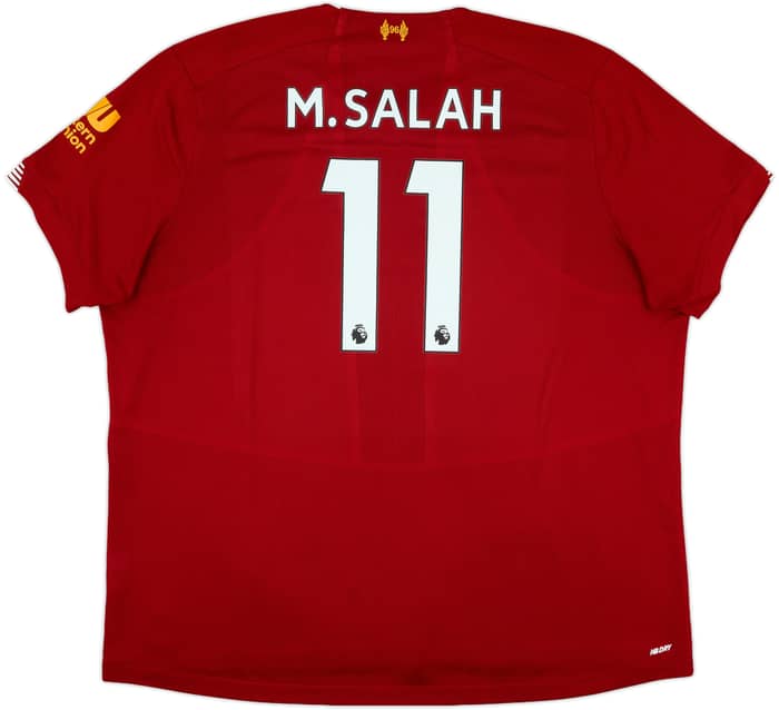 2019-20 Liverpool Home Shirt M.Salah #11 - 7/10 - (3XL)