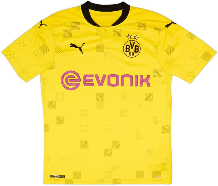 2020-21 Borussia Dortmund Home Shirt Haaland #9 - 7/10 - (M)