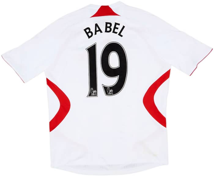 2007-08 Liverpool Away Shirt Babel #19 - 5/10 - (L)