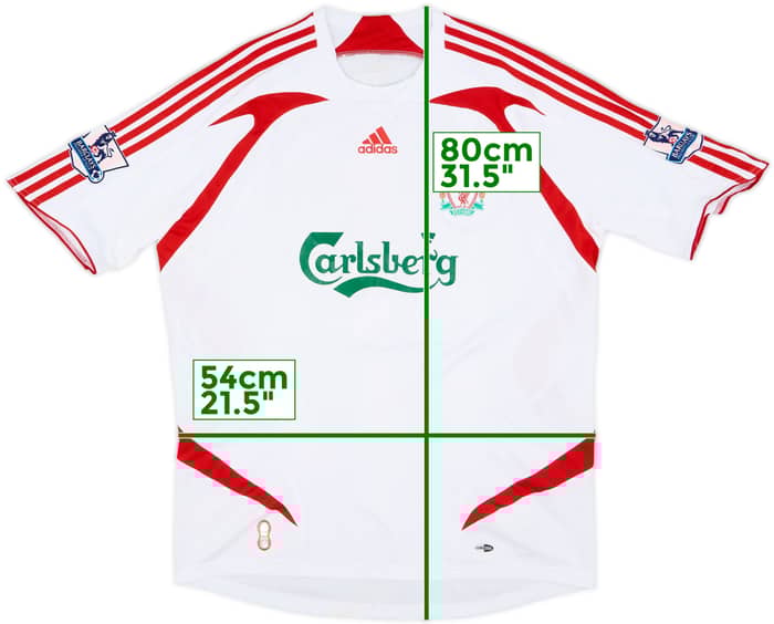 2007-08 Liverpool Away Shirt Babel #19 - 5/10 - (L)