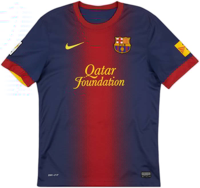 2012-13 Barcelona Home Shirt Messi #10 - 6/10 - (S)
