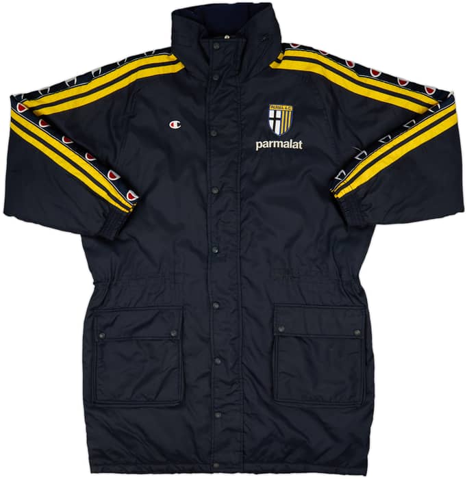 1999-00 Parma Champion Padded Bench Coat - 8/10 - (L)
