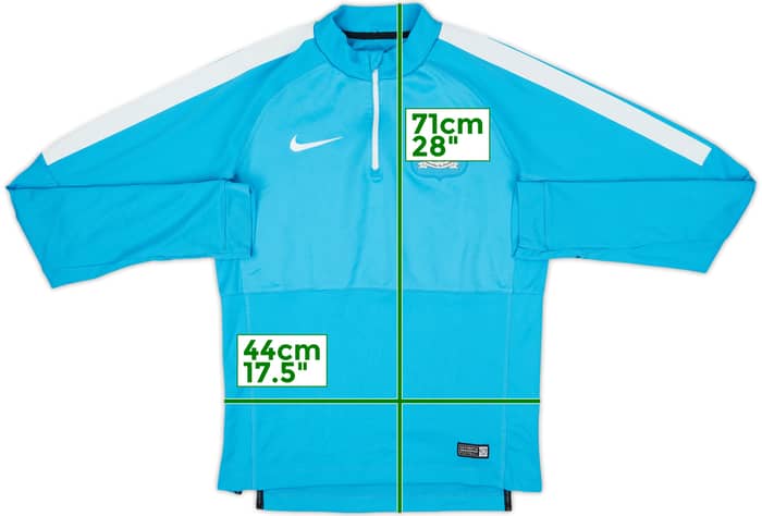 2014-15 Manchester City Nike Track Jacket - 7/10 - (S)