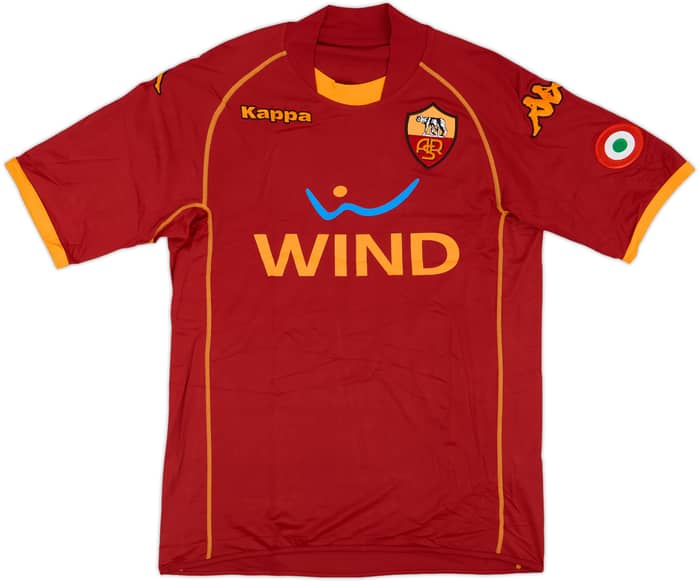 2008-09 Roma Home Shirt Totti #10 (XL)