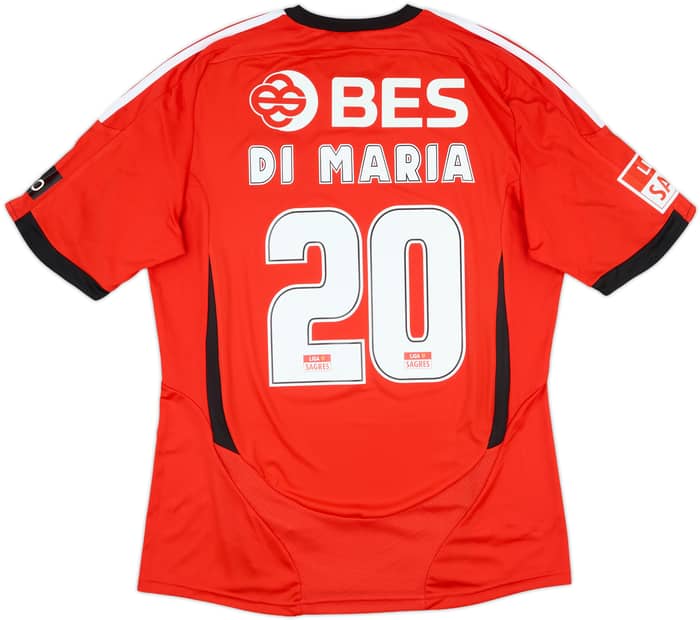 2008-09 Benfica Home Shirt Di Maria #20 - 8/10 - (XL)