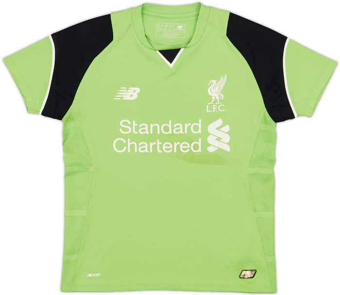 2016-17 Liverpool GK Shirt - 6/10 - (M.Boys)