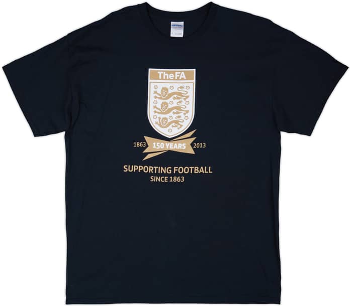 2013-14 England Gildan '150 Years' Cotton Tee - 9/10 - (XL)