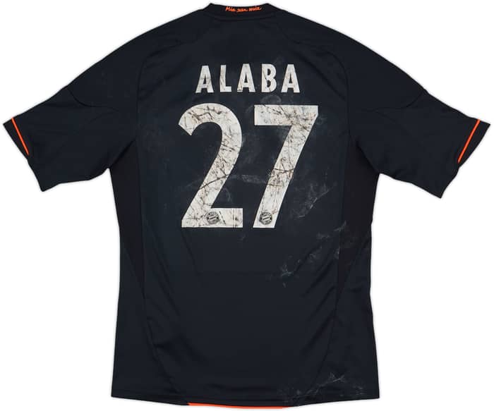 2012-13 Bayern Munich Third Shirt Alaba #27 - 4/10 - (M)