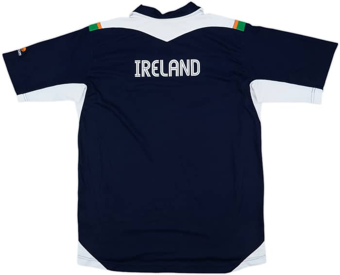 2008-09 Ireland Umbro 1/4 Zip Polo Shirt - 8/10 - (L)