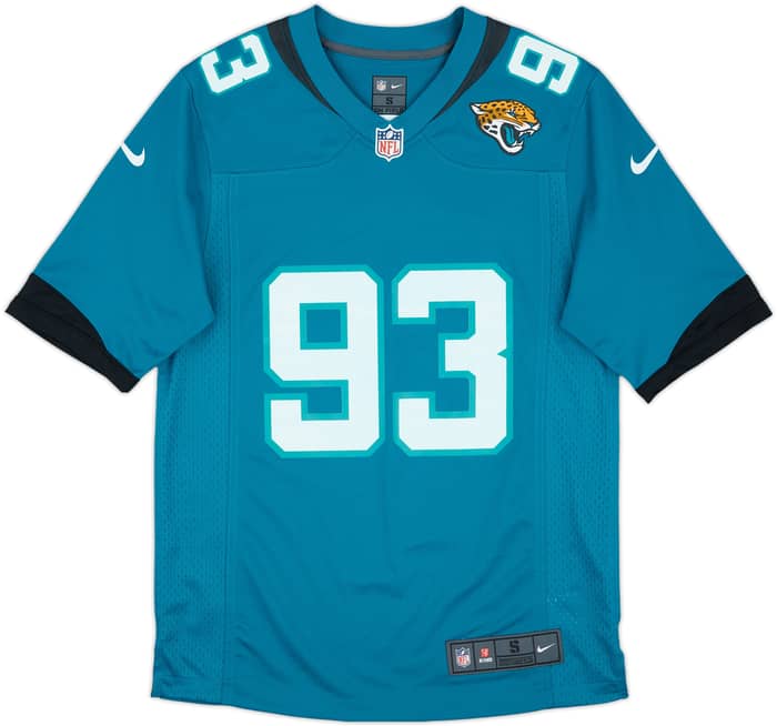 2018-19 Jacksonville Jaguars Campbell #93 Nike Game Home Jersey - 8/10 - (S)