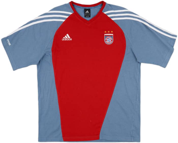 2005-06 Bayern Munich adidas Cotton Tee - 8/10 - (XL)