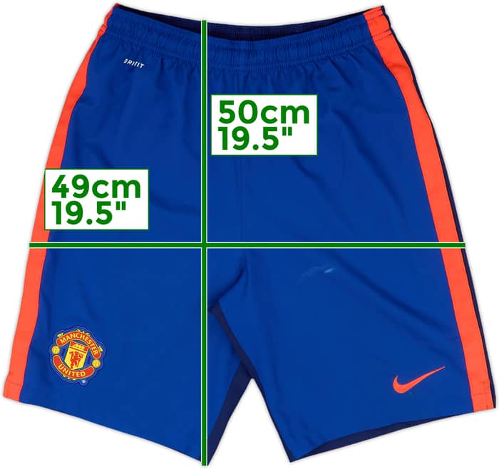 2014-15 Manchester United Third Shorts - 6/10 - (XL.Boys)