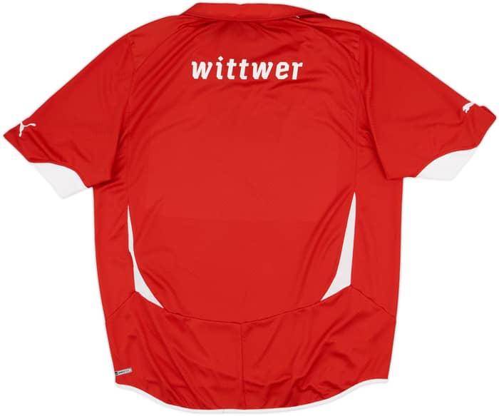 2010-11 Switzerland Home Shirt 'Wittwer' - 8/10 - (XL)